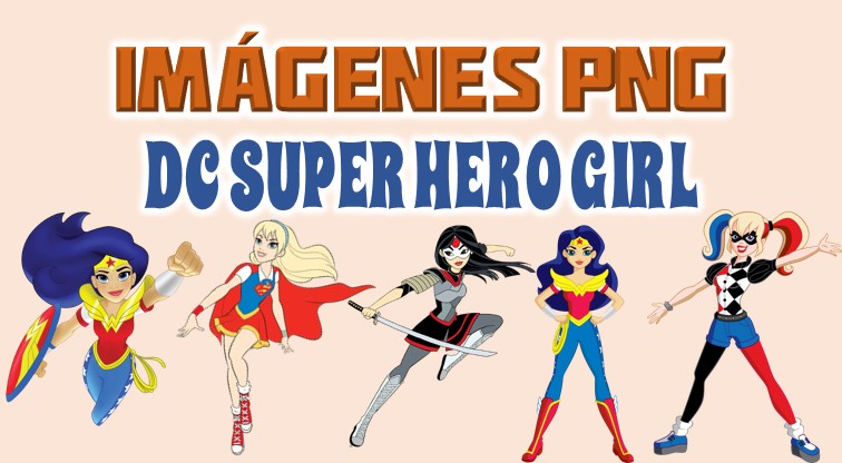 Imágenes de DC Super Hero Girl en PNG fondo Transparente